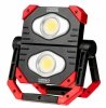 Składany reflektor LED akumulatorowy PRO LD403 2x15W